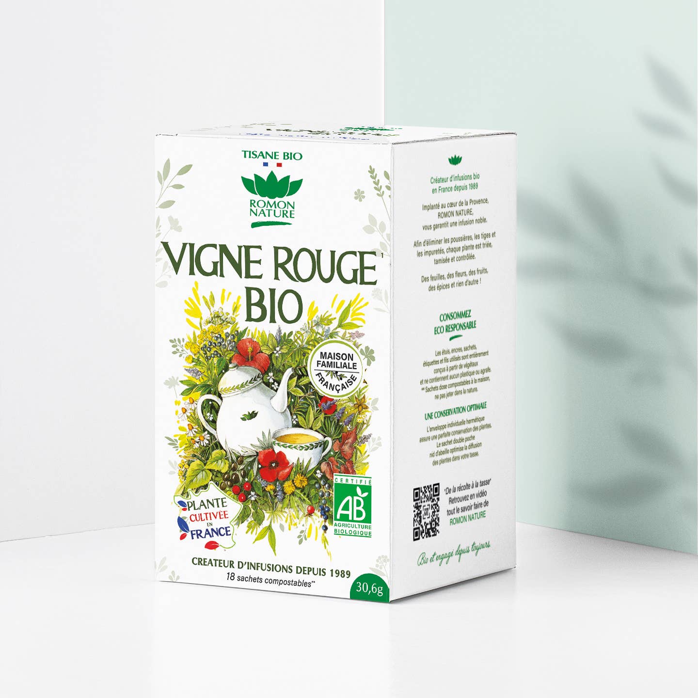 PROVENCE D'ANTAN - Wholesale Health/Detox Tea - Red Vine Infusion France Organic*0