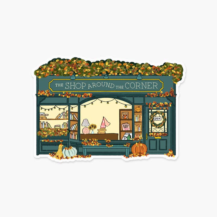 Footnotes - Wholesale Sticker - Shop Around The Corner - Fall Edition Sticker