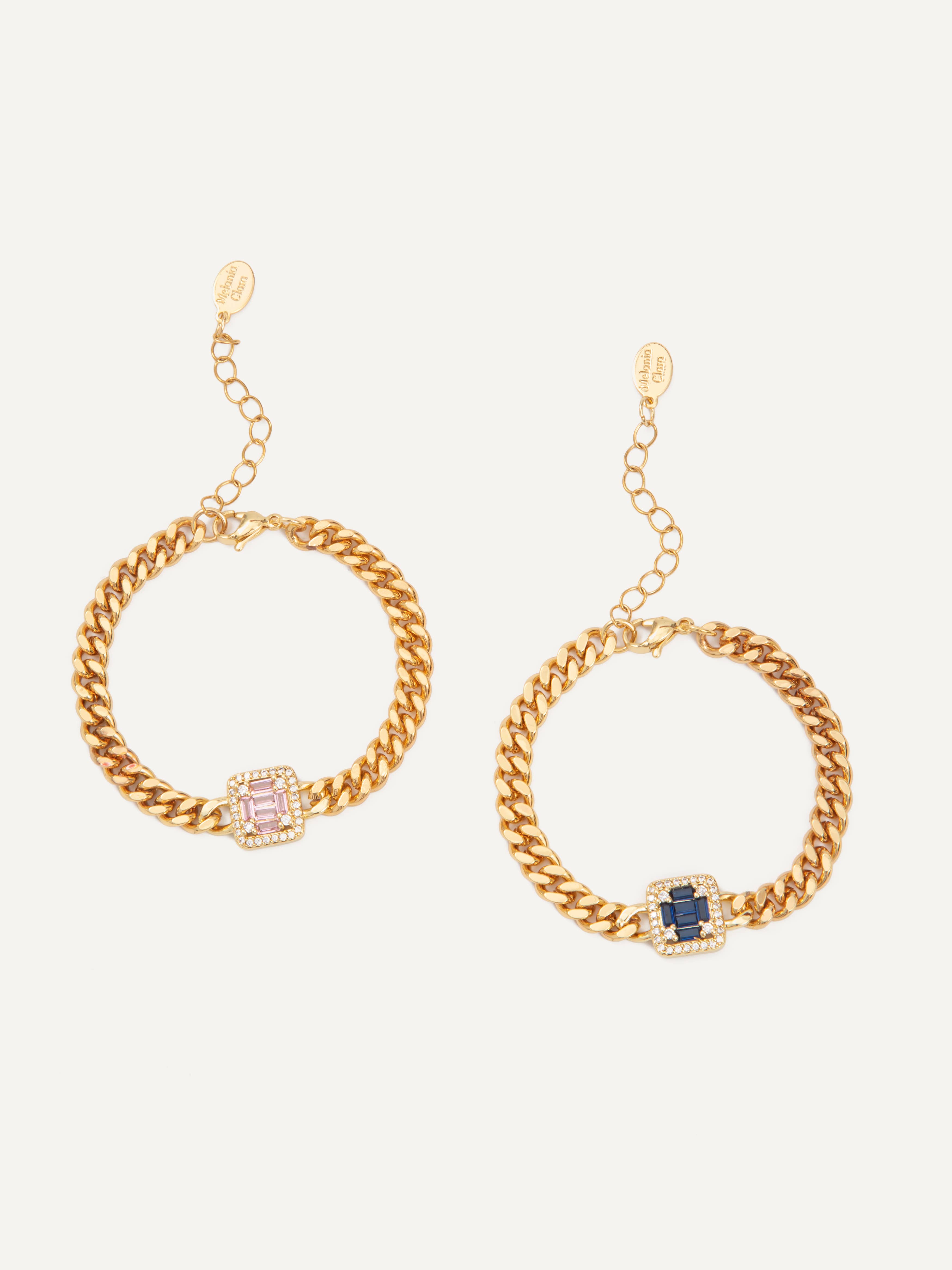 Melania Clara - Wholesale Link & Chain Bracelet - Cambridge Bracelet0