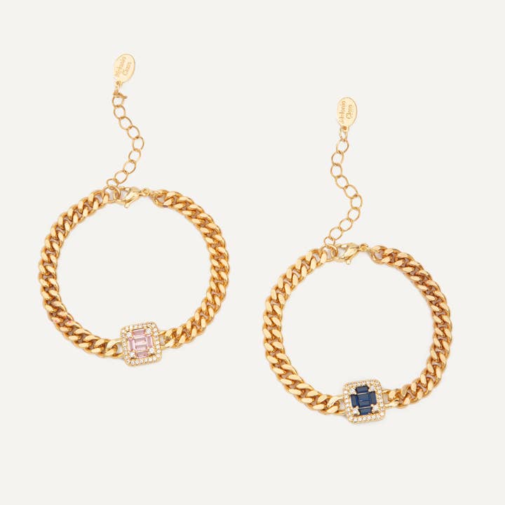 Melania Clara - Wholesale Link & Chain Bracelet - Cambridge Bracelet0