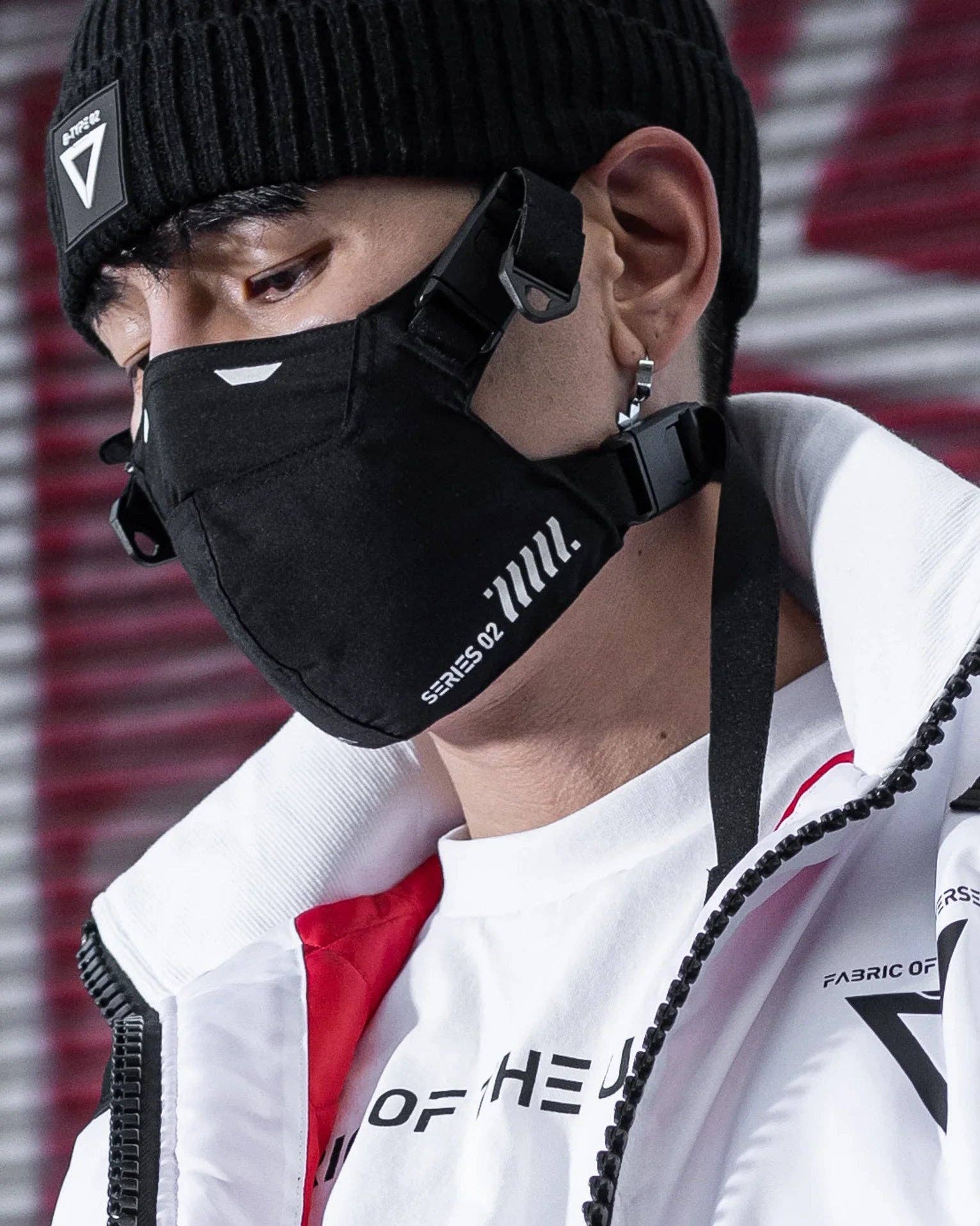 Fabric of the Universe - Wholesale Protective Face Mask/Shield - M-Type 011 Magnetic Face Mask3