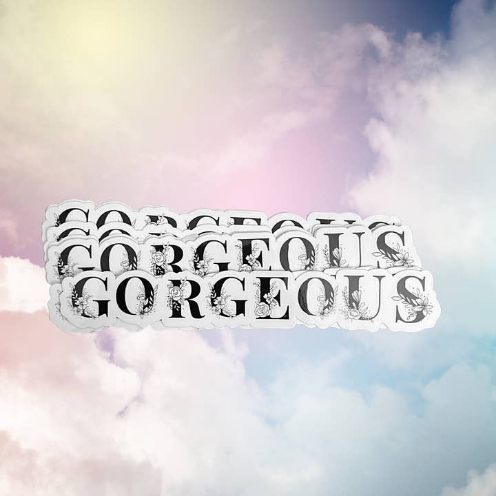 The Cornflower - Wholesale Sticker - Gorgeous Floral Sticker2