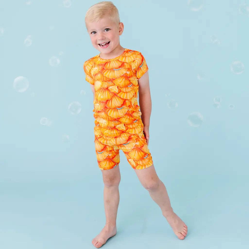 Dreambly Me - Wholesale Sleepwear Set - Kids - Lira the Sea Fairy Short Pajama Set3