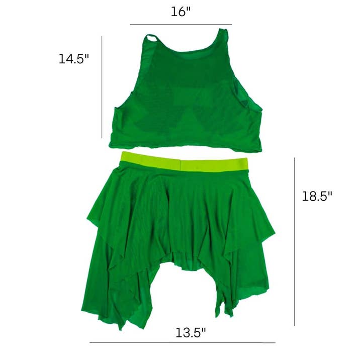 The Modern Alien – wholesale Top & skirt set – Women's – Sheer Mary Jane Top and Skirt Set