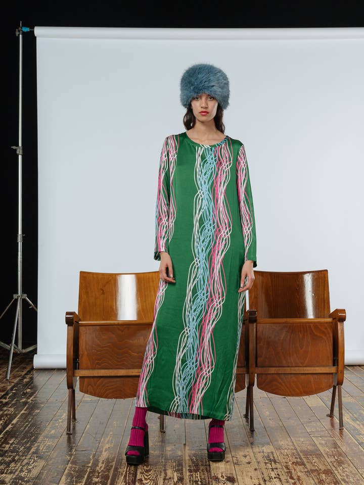 Lia Dress Printed Dress for wholesale by ASILE