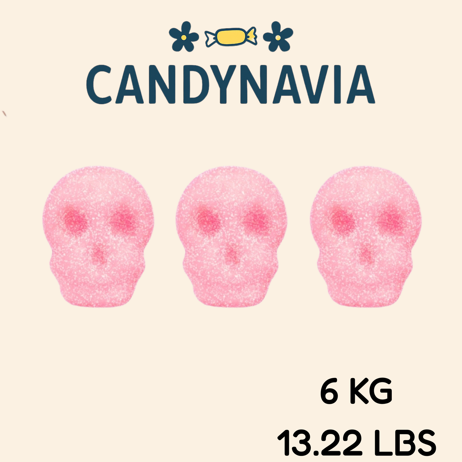 Candynavia – Großhandel Weingummi – Schwedische Süßigkeiten - Schaumige Erdbeere2