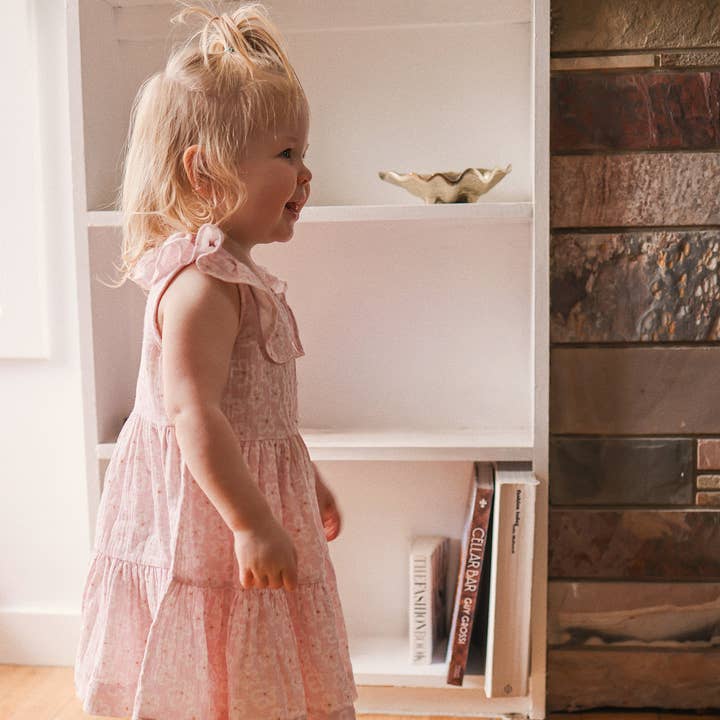 Print Tiered Dress - Frangipani for wholesale on Faire4