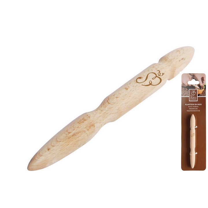 Mini Dibber, Wood for wholesale by Esschert Design USA
