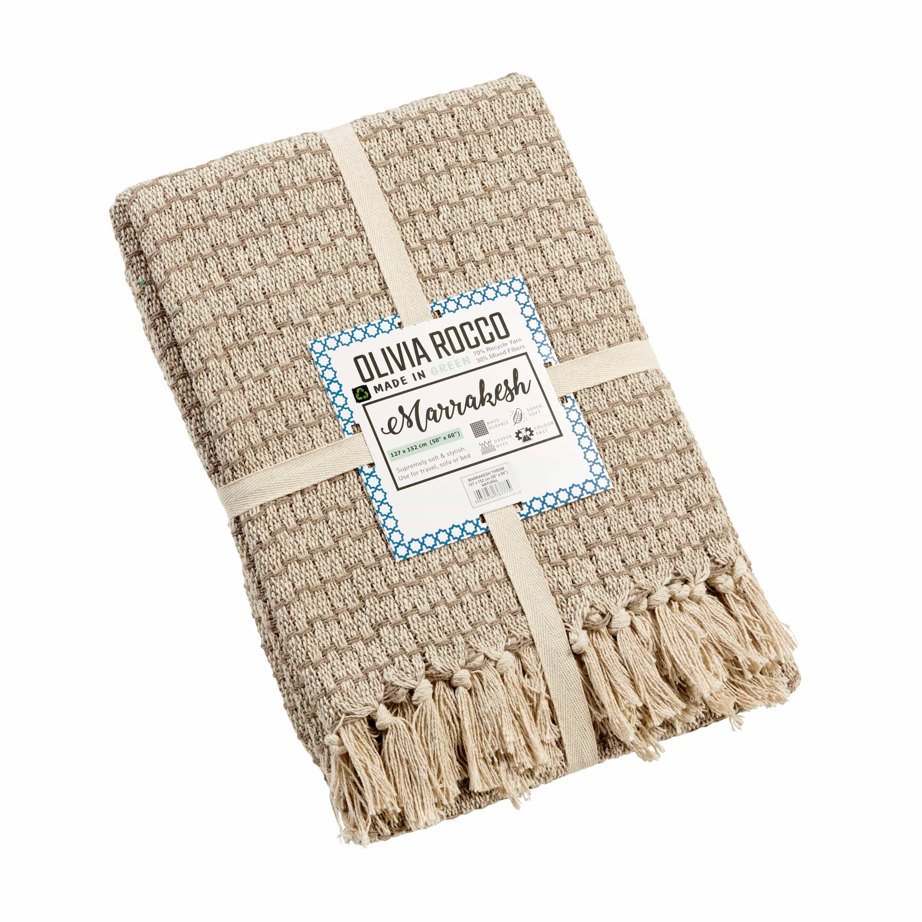 LOOMWORKS LTD – wholesale Throw blanket – Marrakesh Super Soft Cotton Home Throws2