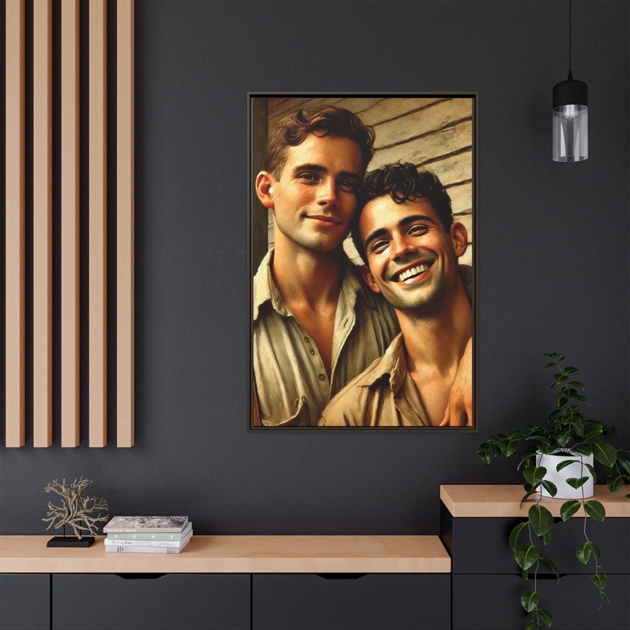 Walt & Pete - Wholesale Art Print - Missing Art Studies - Grant 01026