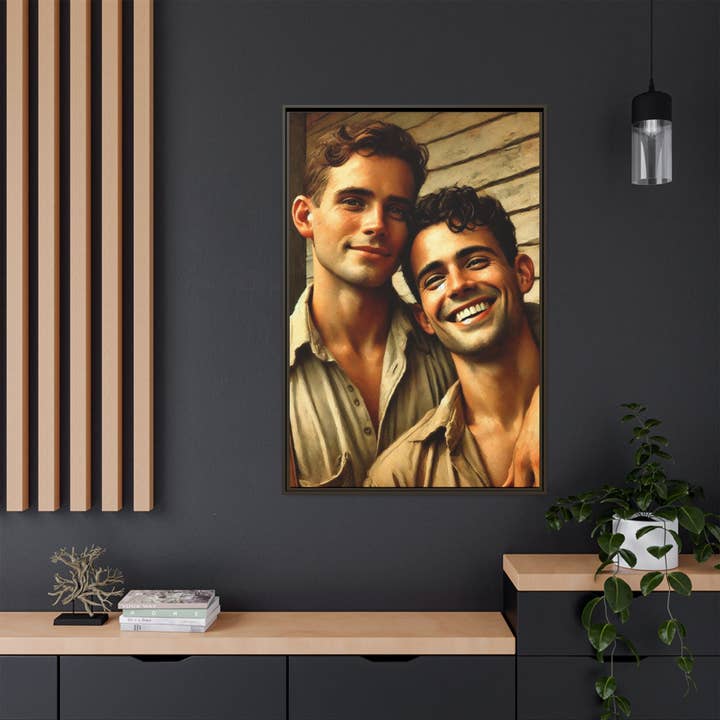 Walt & Pete - Wholesale Art Print - Missing Art Studies - Grant 01026