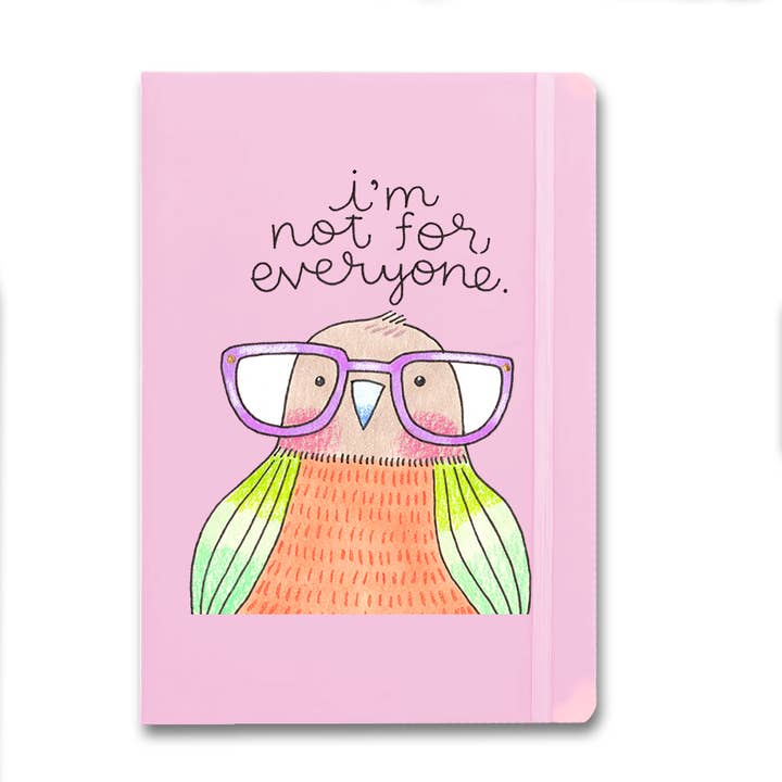 Disrupted Industries – wholesale Anteckningsbok – Jag är inte för alla Derpy Bird Notebook1