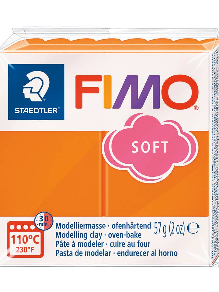 FIMO SOFT 57G MANDARIN/8020-42 for wholesale by Graine Créative