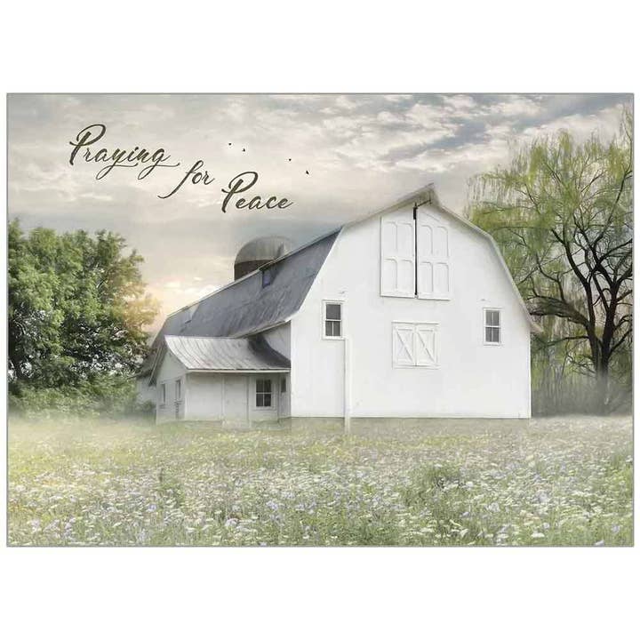 White Barn - Carte de condoléances Faith pour la vente par Legacy