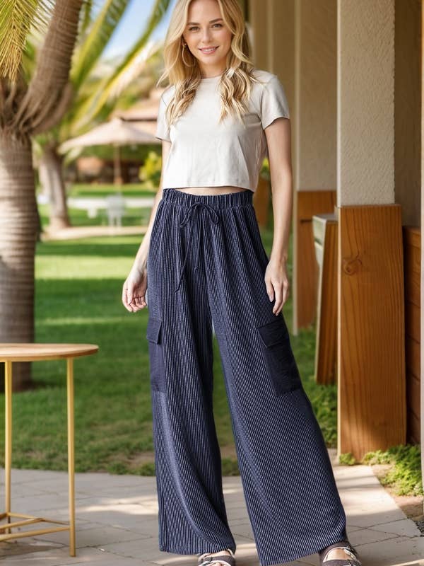 HEIMISH - Wholesale Pants - Women's - EP6780-10 SOLID URBAN RIBBED CASUAL PANTS14