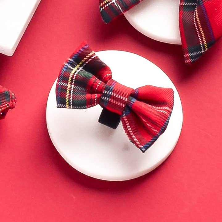 Tartan Bow Tie for wholesale by Cocopup London