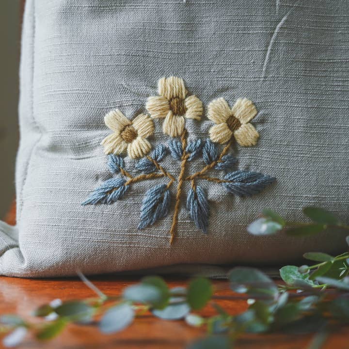 Galley and Fen - Wholesale Throw Pillow Cover - Florence Pillow (Natural)