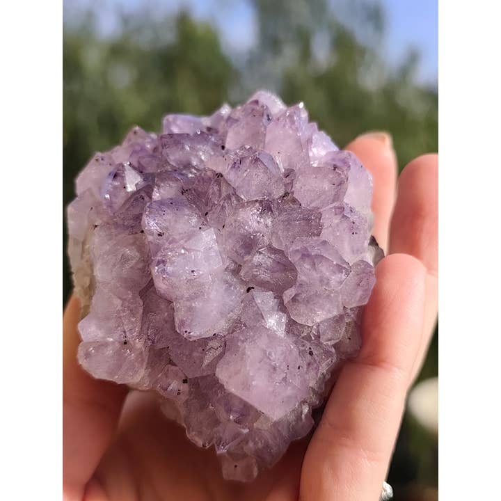 Ametist Uruguay B 330 g Rå för wholesale av Con Le Stelle