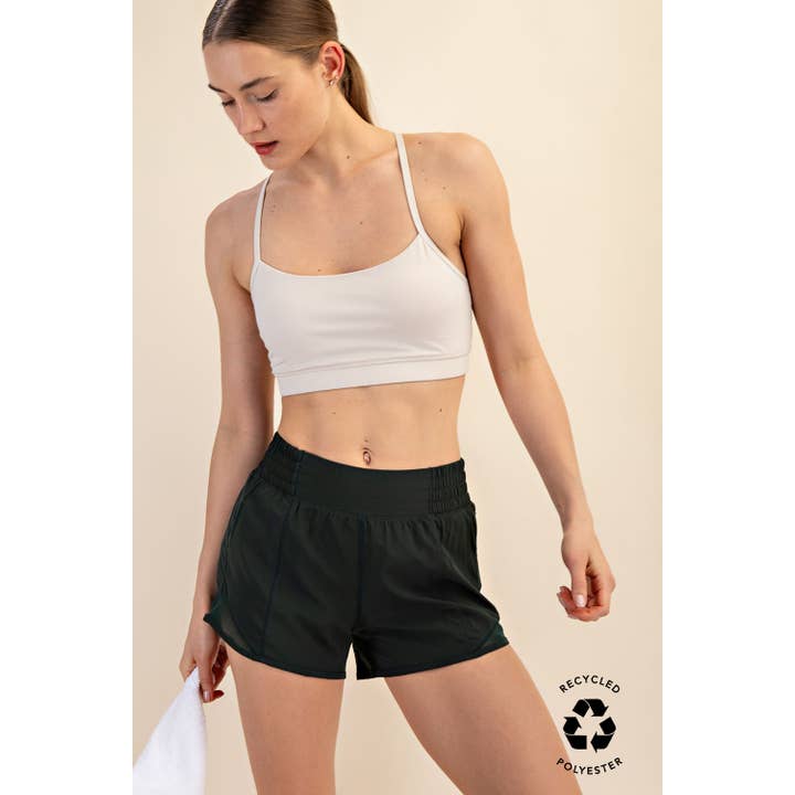 Rae Mode - Wholesale Athletic Shorts - Women's - RECYCLED ACTIVE SHORT WITH MESH64