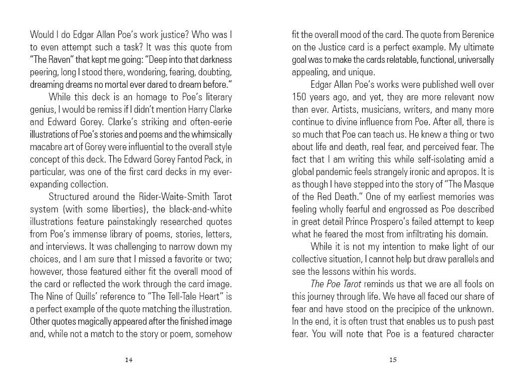 REDFeather - Wholesale Tarot Cards - The Poe Tarot11