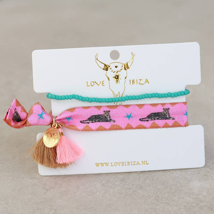 Love Ibiza - Wholesale Jewelry Set - Ibiza elastiekjes set no. 133