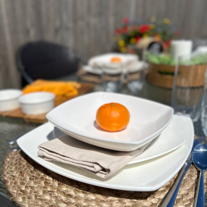 Vanilla Fare 18pc middag sæt for engroshandel hos Red Vanilla Home