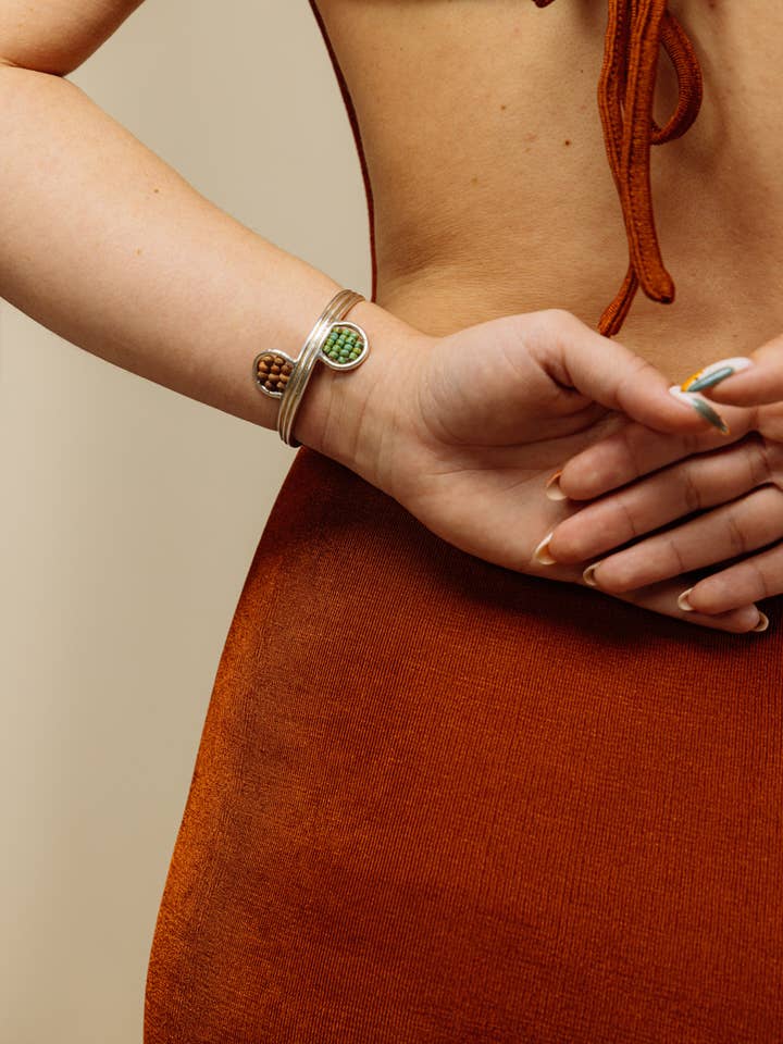 Fiona Bracelet - Sterling Silver for wholesale by Weave Gold