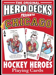 Chicago Hockey Heroes Playing Cards for Blackhawks Fans for wholesale by Midwest Novelty / Parody Productions