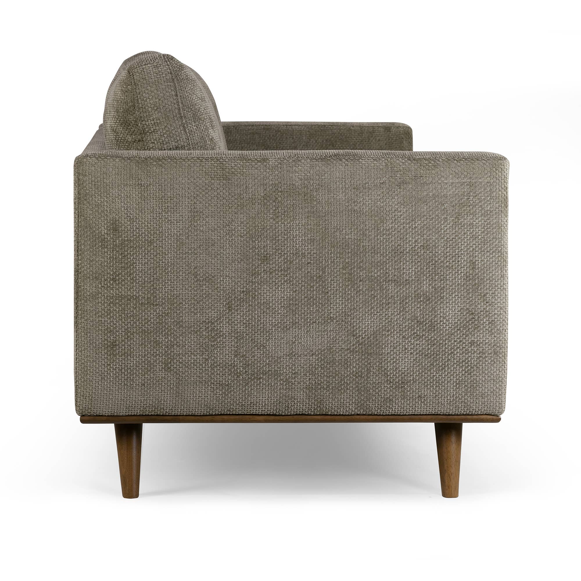 Glamour Home - Wholesale Sofa - Bishop Brown Corduroy Twill Fabric Sofa with Wood Legs4