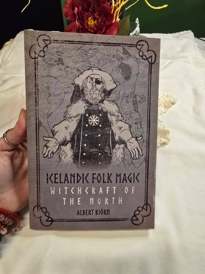 Pre-Order Icelandic Folk Magik Witchcraft of the North by Albert Bjorn for wholesale by Chaotic Crystal Chick Co.