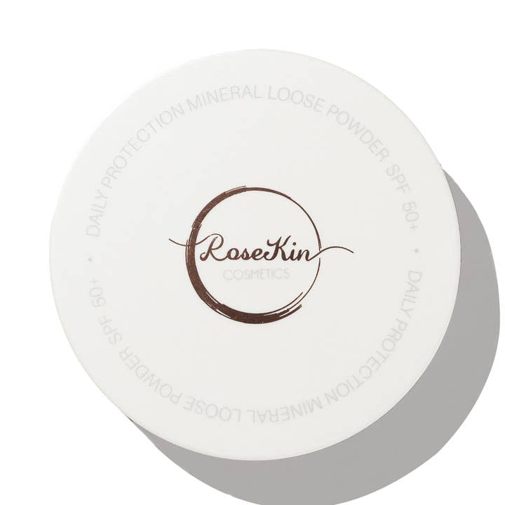 Daily Protection Mineral Loose Powder SPF 50+ for wholesale by RoseKin Cosmetics