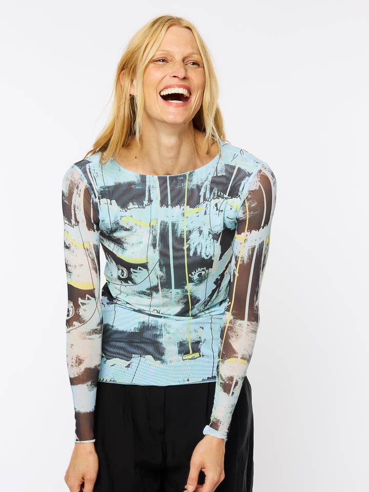 Rendez-Vous - Haut Double Voile Florence pour la vente par AMB Designs