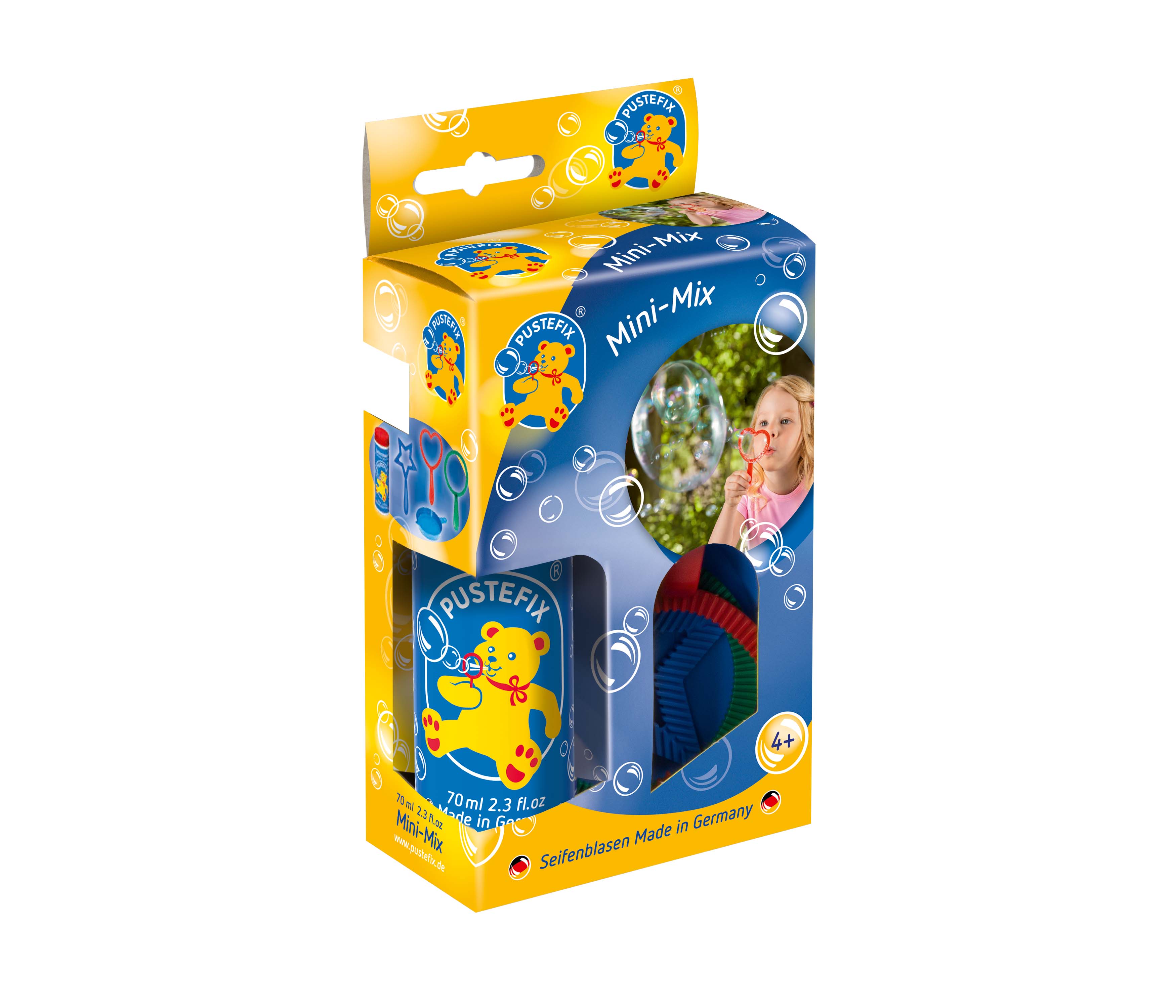 HQ Kites & Designs - Wholesale Bubble Wand - Kids - Pustefix Mini Mix 3 Bubble Rings2