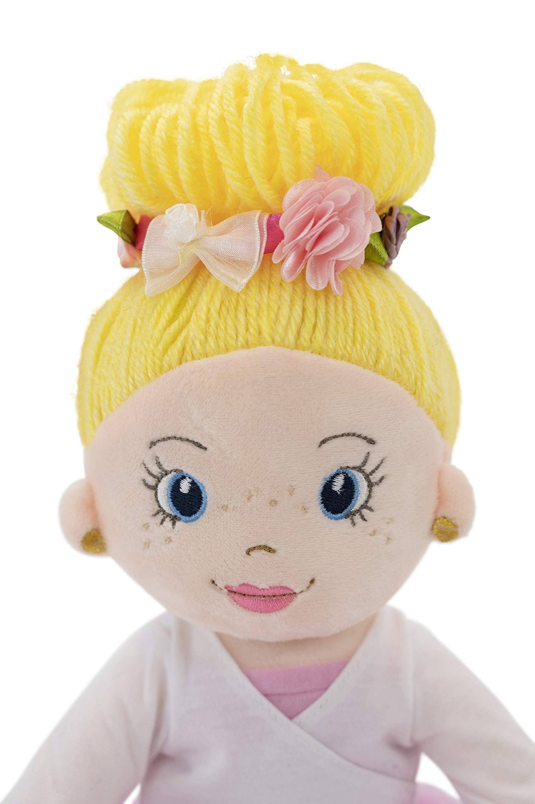 OrangeOnions - Wholesale Doll - Kids - Ballerina Rag Doll Eimmie Plush Dancer Toy 14 Inch3