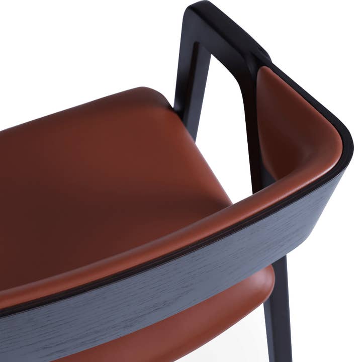 Your Bar Stools - Wholesale Chair - Restaurant Chairs Myndos Brown Leather7