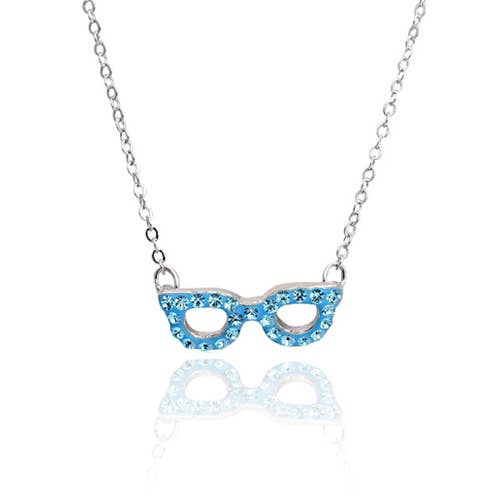 Crystal Eyeglass Necklace for wholesale by Girl Nation