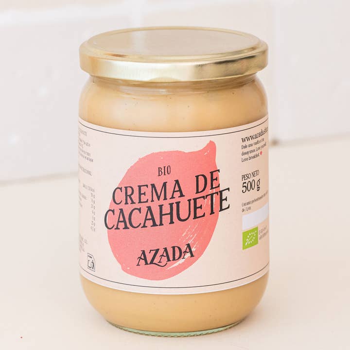 AZADA - Wholesale Nut Butter - Crema de cacahuete bio