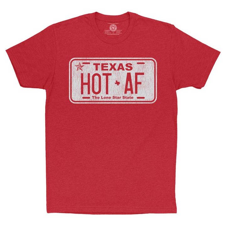 Camiseta Texas HOT-AF por atacado de Lone Star Roots