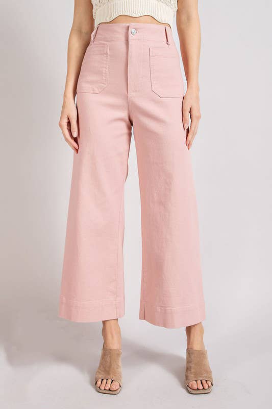 Peace Love Line – Großhandel Hose – Damen – SLH9504 PLUS - PLUS WEICH GEWASCHENE WEITE HOSE8