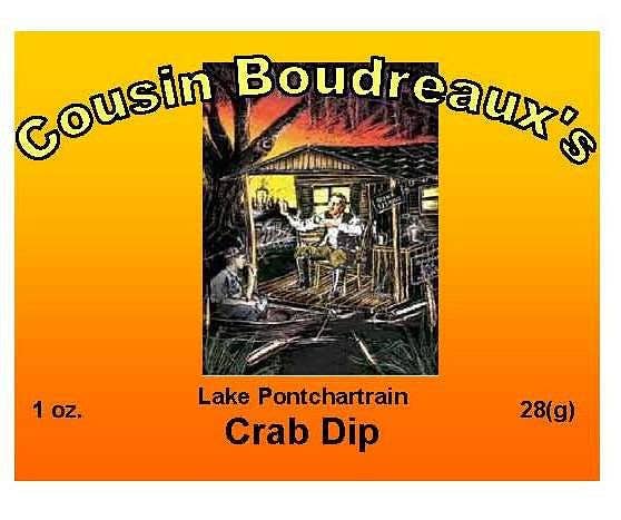 Cousin Boudreaux's Cajun Foods - Wholesale Dip - Cousin Boudreaux's Pontchartrain Crab Dip1