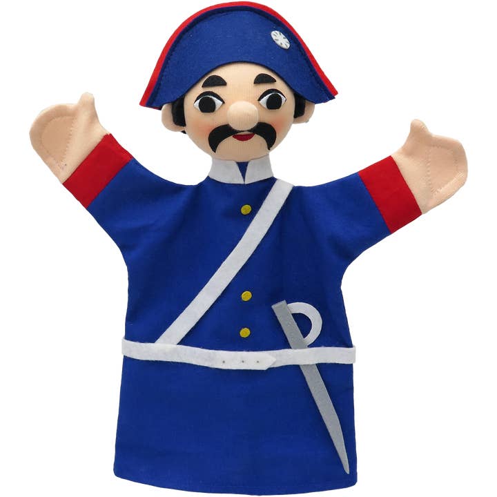 Gendarme puppet - made in Europe for wholesale by BASS&BASS