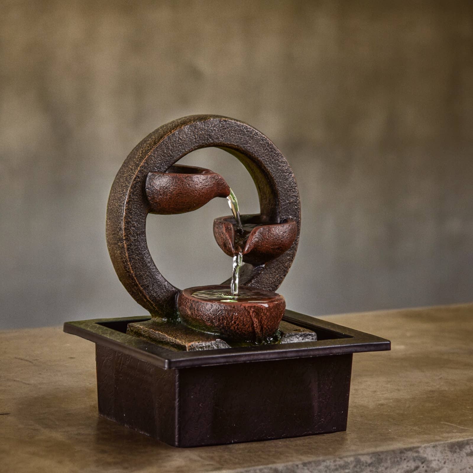 Zen'Arôme - Wholesale Decorative Tabletop Object - Zen Terai Waterfall Fountain - Gift Idea11