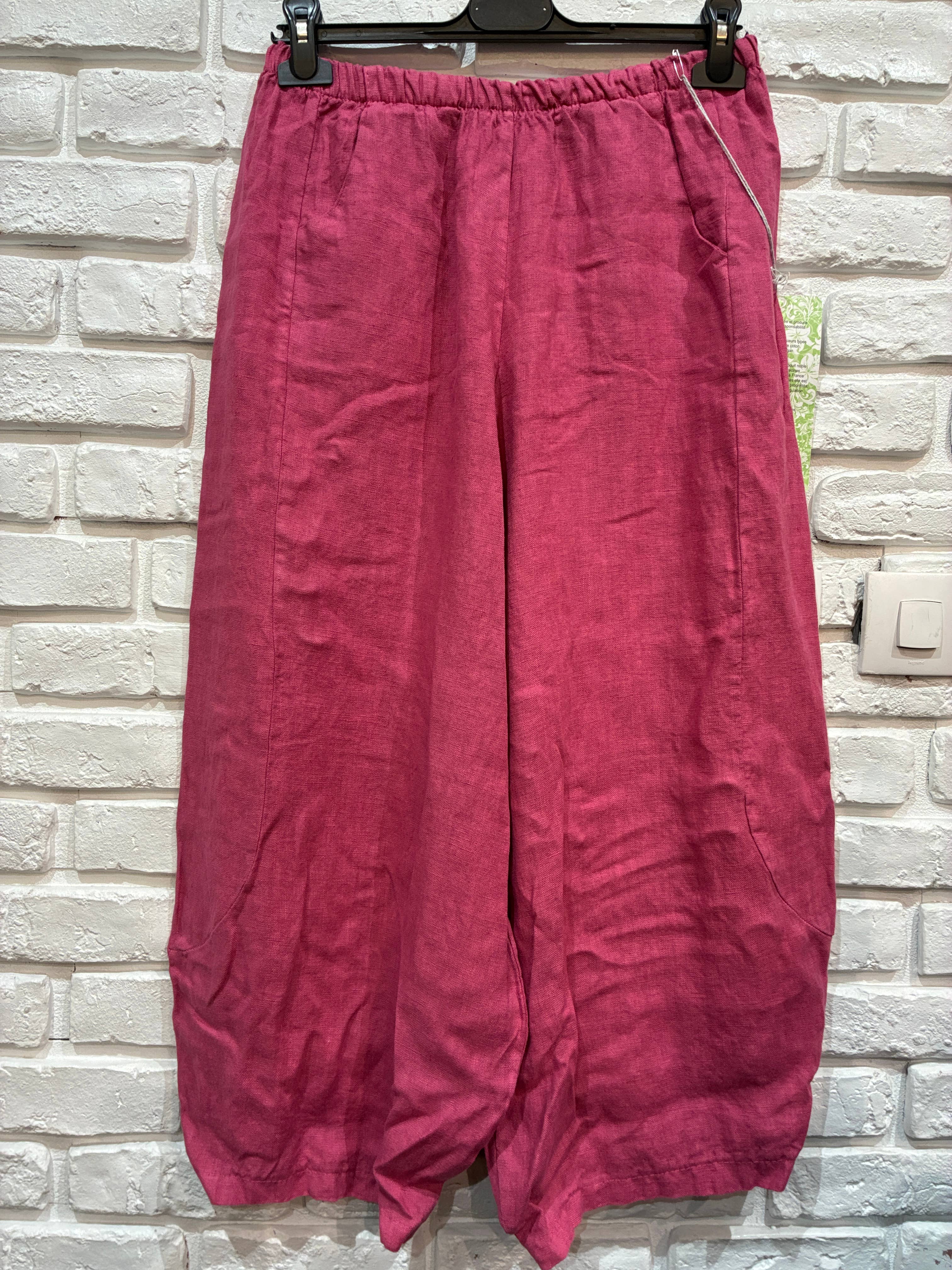 la maison des fibres naturelles – Engroshandel Bukser - Dame – Linnedbukser 669057 100 % linned46