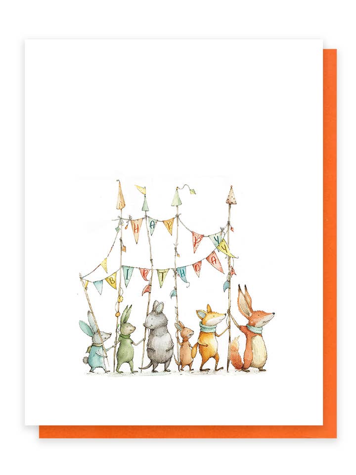 Défilé d'anniversaire pour la vente par Hank & Bean