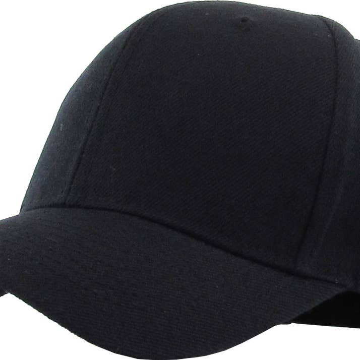 KBETHOS - Wholesale Baseball Cap - Unisex - Solid Velcro Baseball Cap