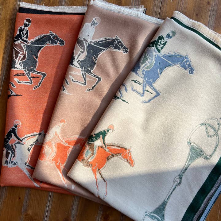 Westrian (Formerly Equipage) - Wholesale Scarf - Women's - Fox Hunter Jumper English Side Saddle Equestrian Horse Scarf