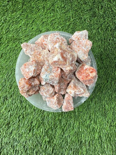 Sunstone RAW , 0.75"-1.25" Size, RAW Sunstone Chunks for wholesale by CaNatureLover