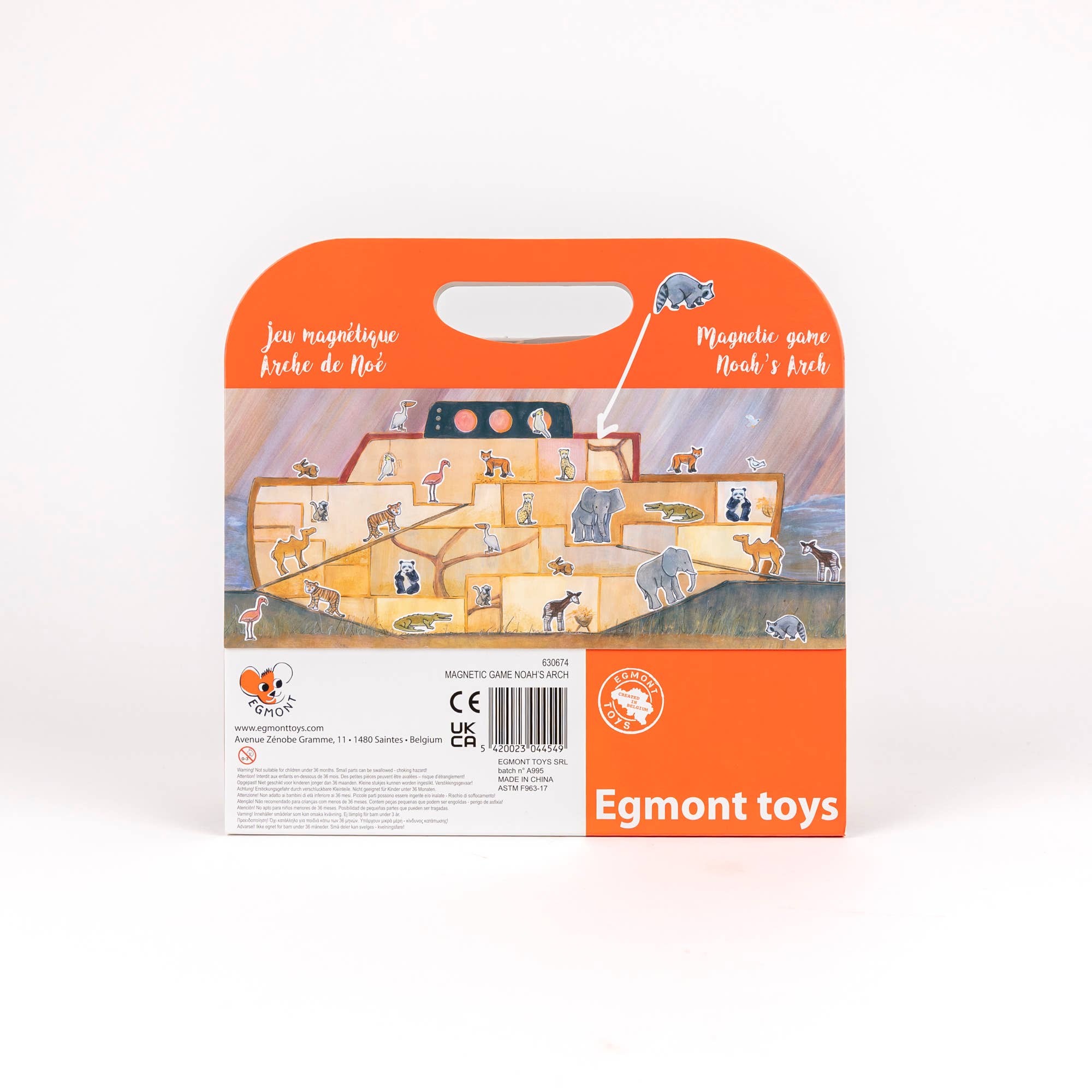 Egmont - Wholesale Board Game - Magnetic Activity Game - Noah's Ark14