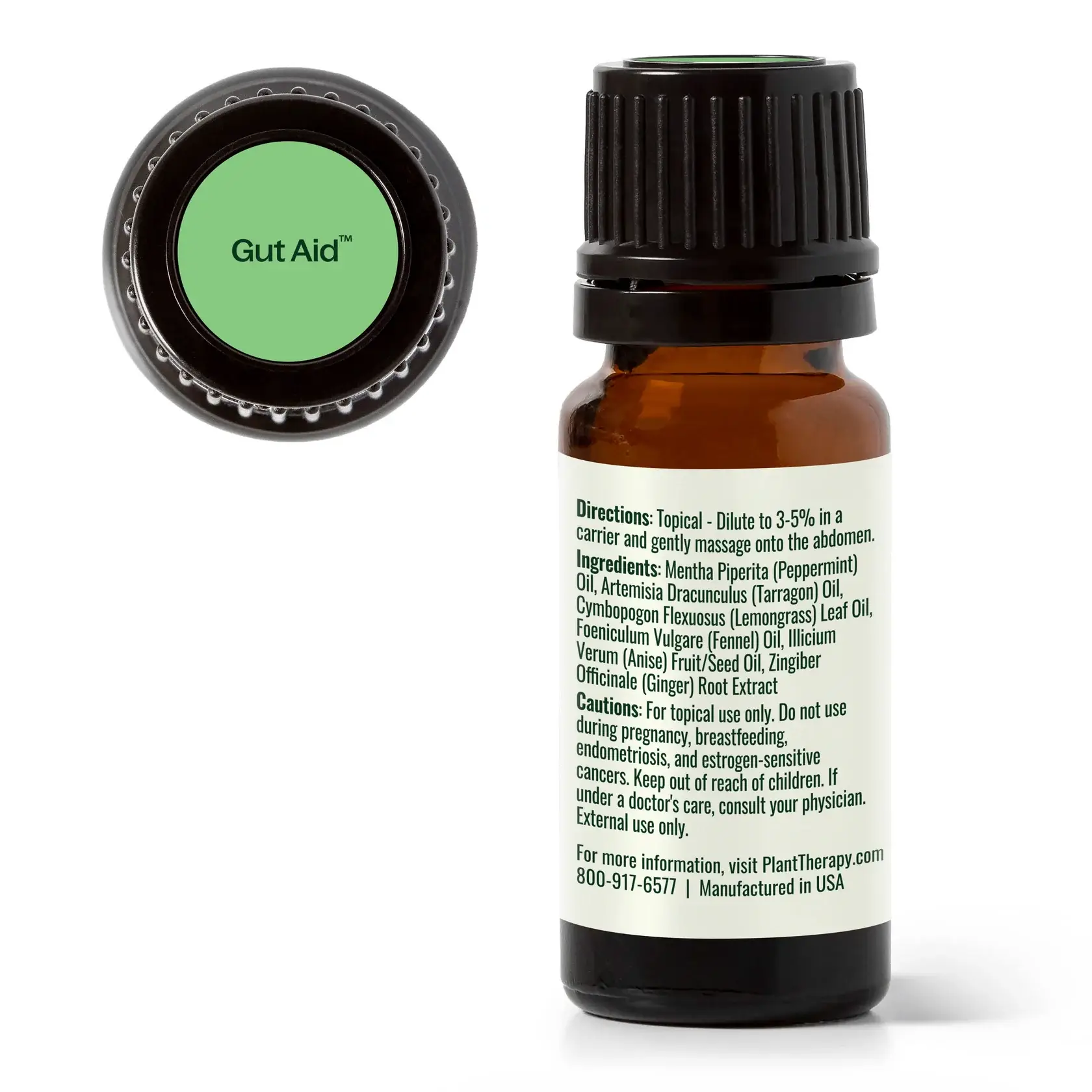 Plant Therapy - Wholesale Essential Oil - Gut Aid™ Essential Oil Blend 10 mL6