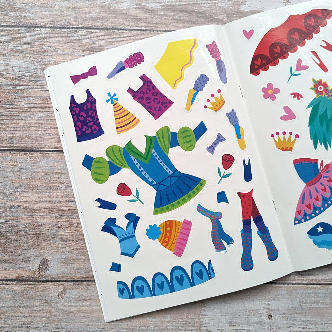Robert Frederick Ltd - Wholesale Coloring & Activity Book - Kids & Baby - Dress Me Up Colouring & Activity Book - Ballet4